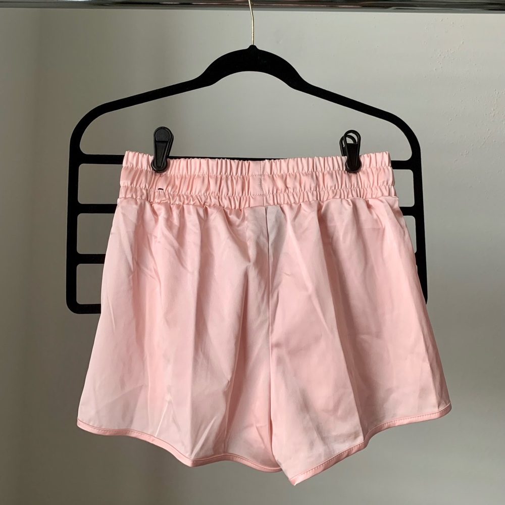 Nike Black/Pink  Air Satin Shorts